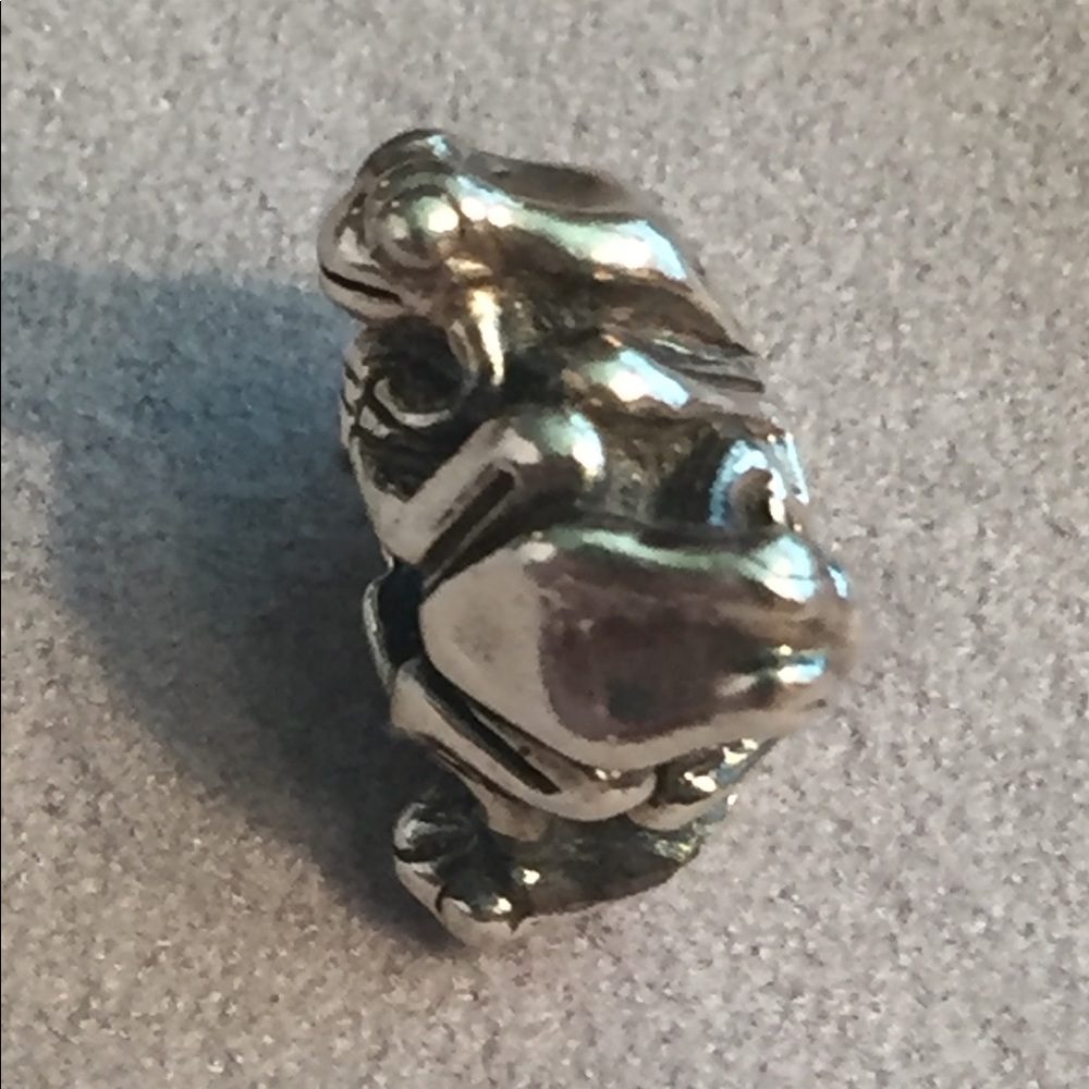 Trollbeads “Four Frogs, Big” bead. *Retired*